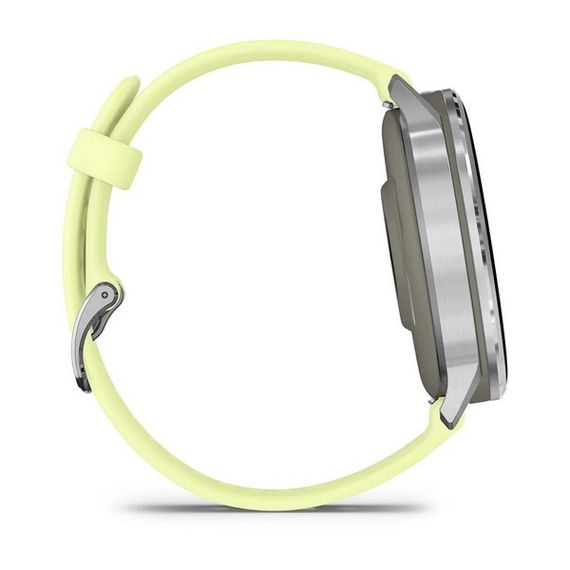 Garmin Venu 4 45 мм Silver with Citron Silicone band (010-03014-02)