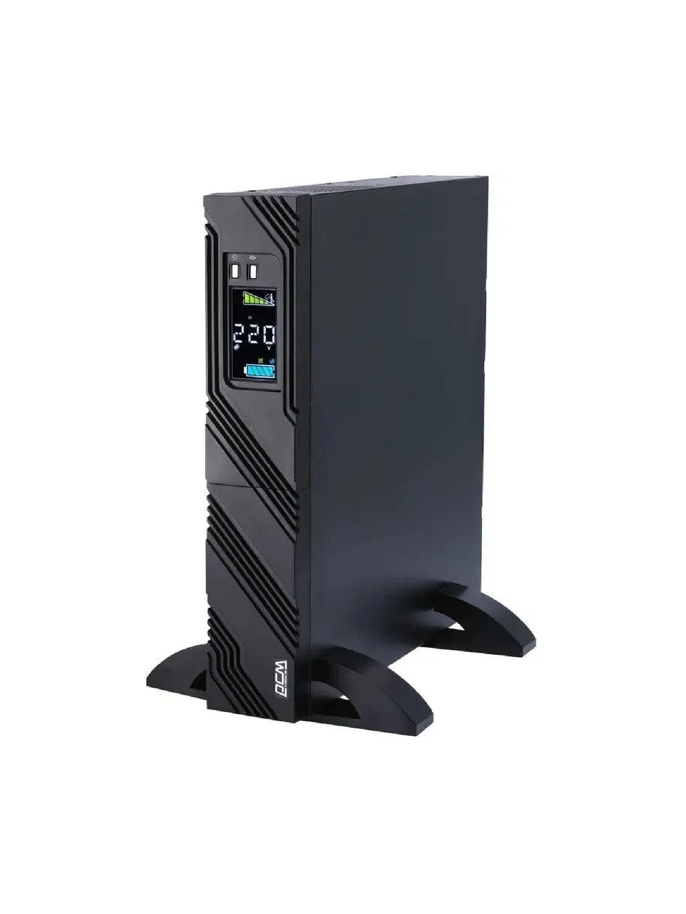 PowerCom Smart King Pro+ SPR-1500 LCD ИБП {Line-Interactive, 1500VA / 1200W, Rack/Tower, 8хС13, USB, RS-232, SmartSlot} (1152575)