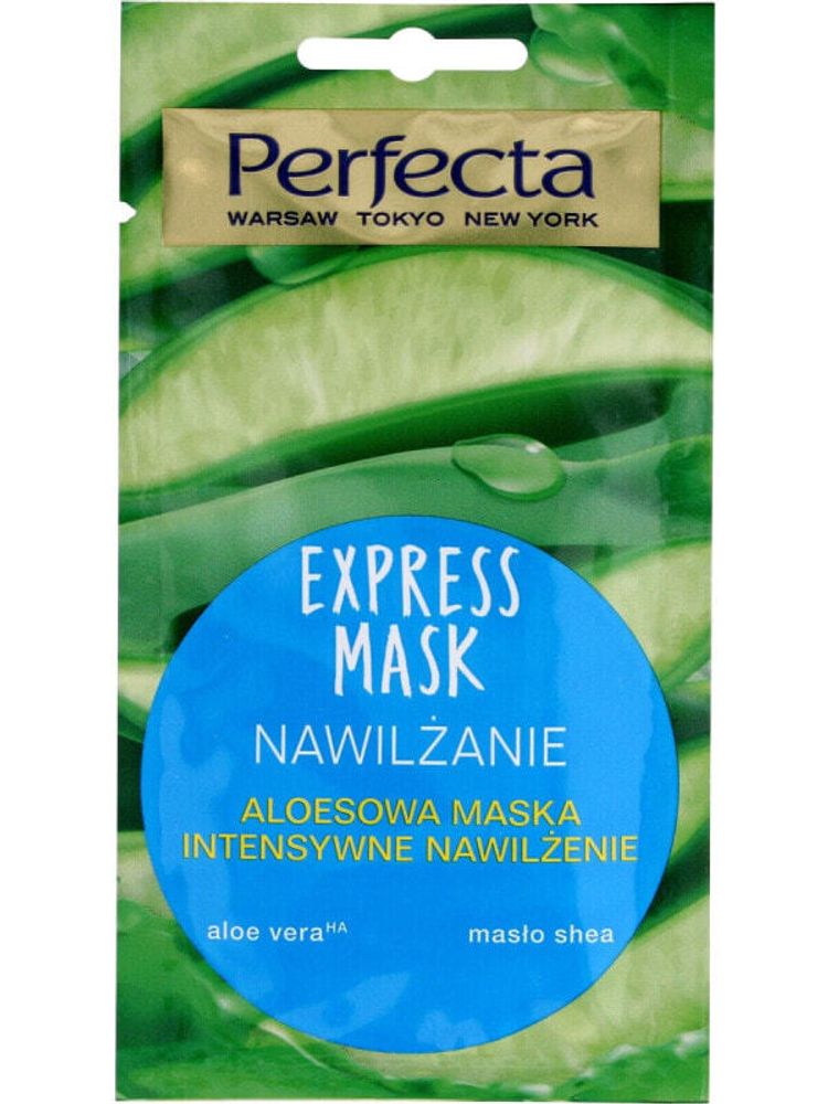 Маски DAX Perfecta Express Mask Aloesowa Maska intensywne nawilżanie 8ml