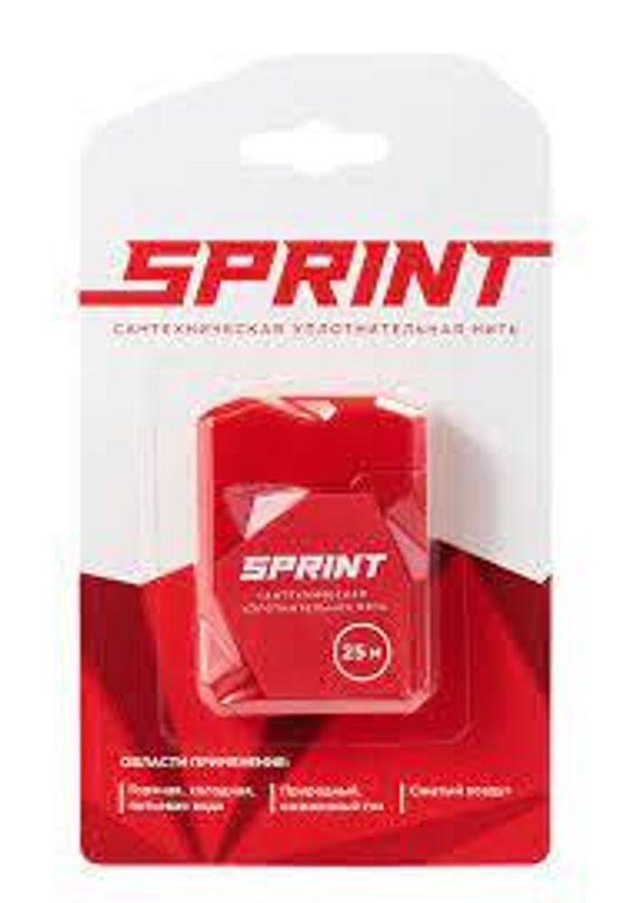 Нить уплотнительная &quot;SPRINT&quot; 25м бокс, блистер