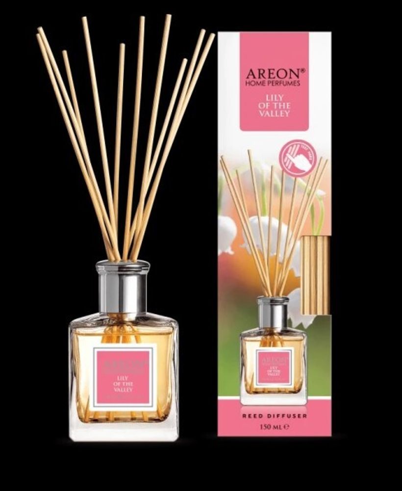 Ароматизатор бытовой 150 мл  AREON HOME PERFUME STICKS  Lily of the Valley (AREON)