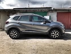 Рейлинги Crown на Renault Kaptur