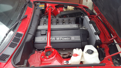 BMW E30 Комплект защиты моторной косы под капотом
