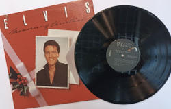 Винтажная виниловая пластинка LP Elvis Memories Of Christmas (USA 1982)