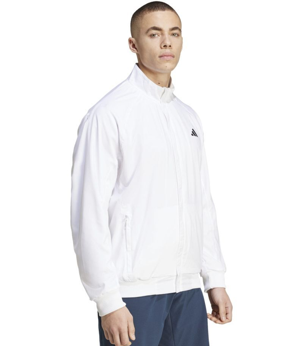 Мужская теннисная кофта Adidas Walk-On - белая