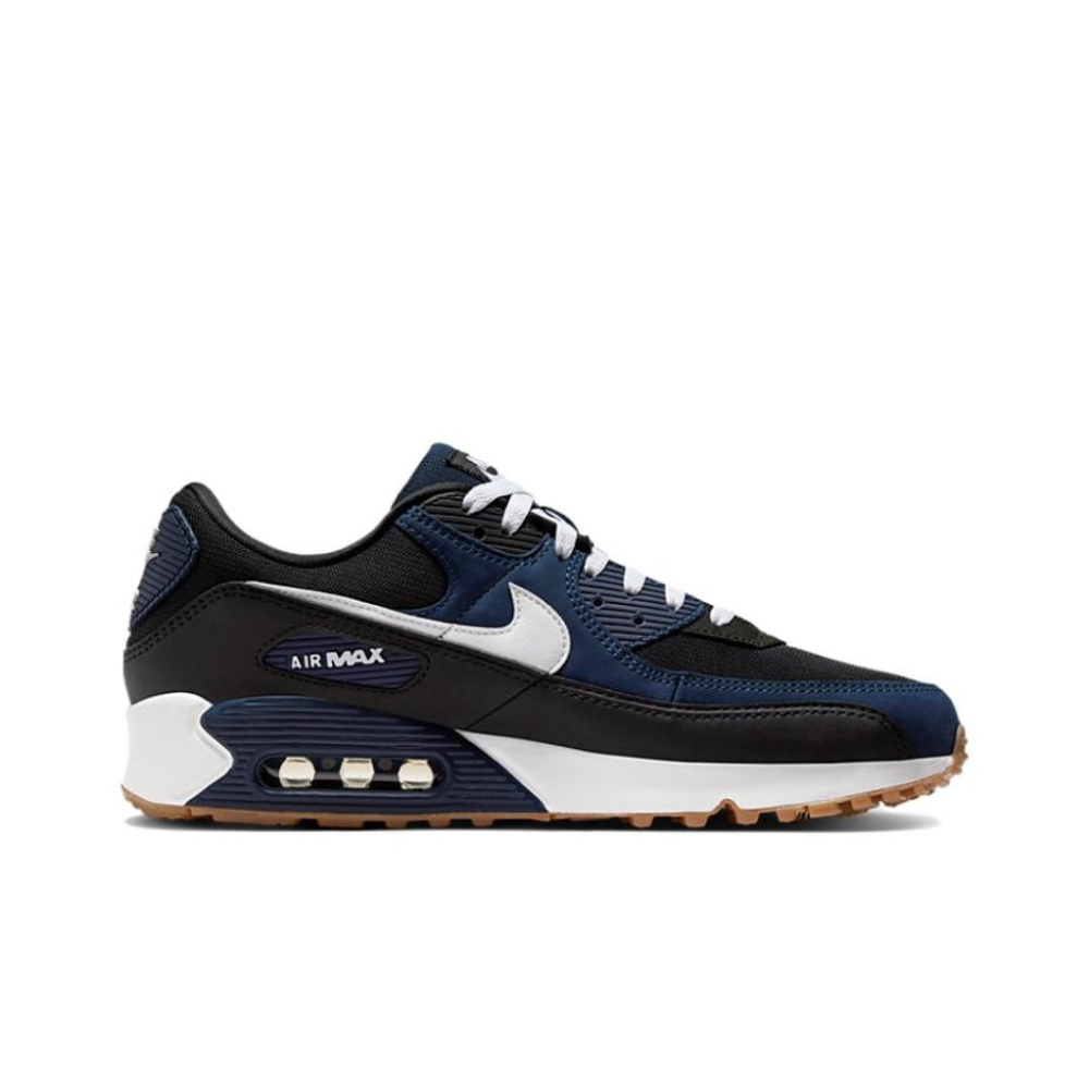 Мужские кроссовки Nike Air Max 90 Midnight Navy Black Gum FB9658-400