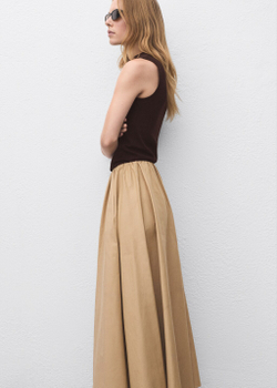 Топ из тонкого трикотажа