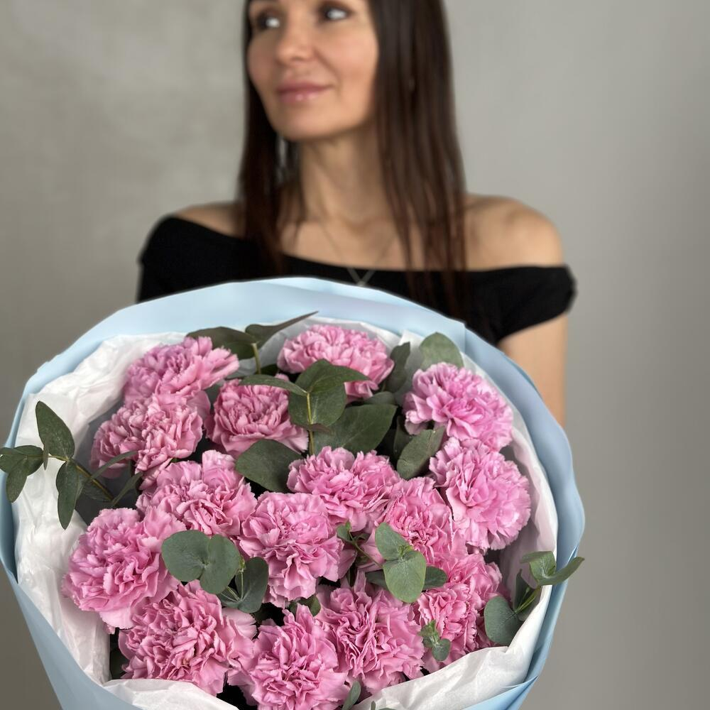 Монобукет диантусы