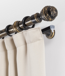 Карниз круглый Legrand Валанс 2-х  рядный 1600 мм