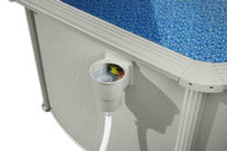 Стальной бассейн Bestway Hydrium Pool Set 460х120 см + песочный ф/насос 5678 л/ч, лестница, тент, подстилка (56384 BW)