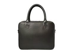Деловая сумка из натуральной кожи "Alverio Brown"