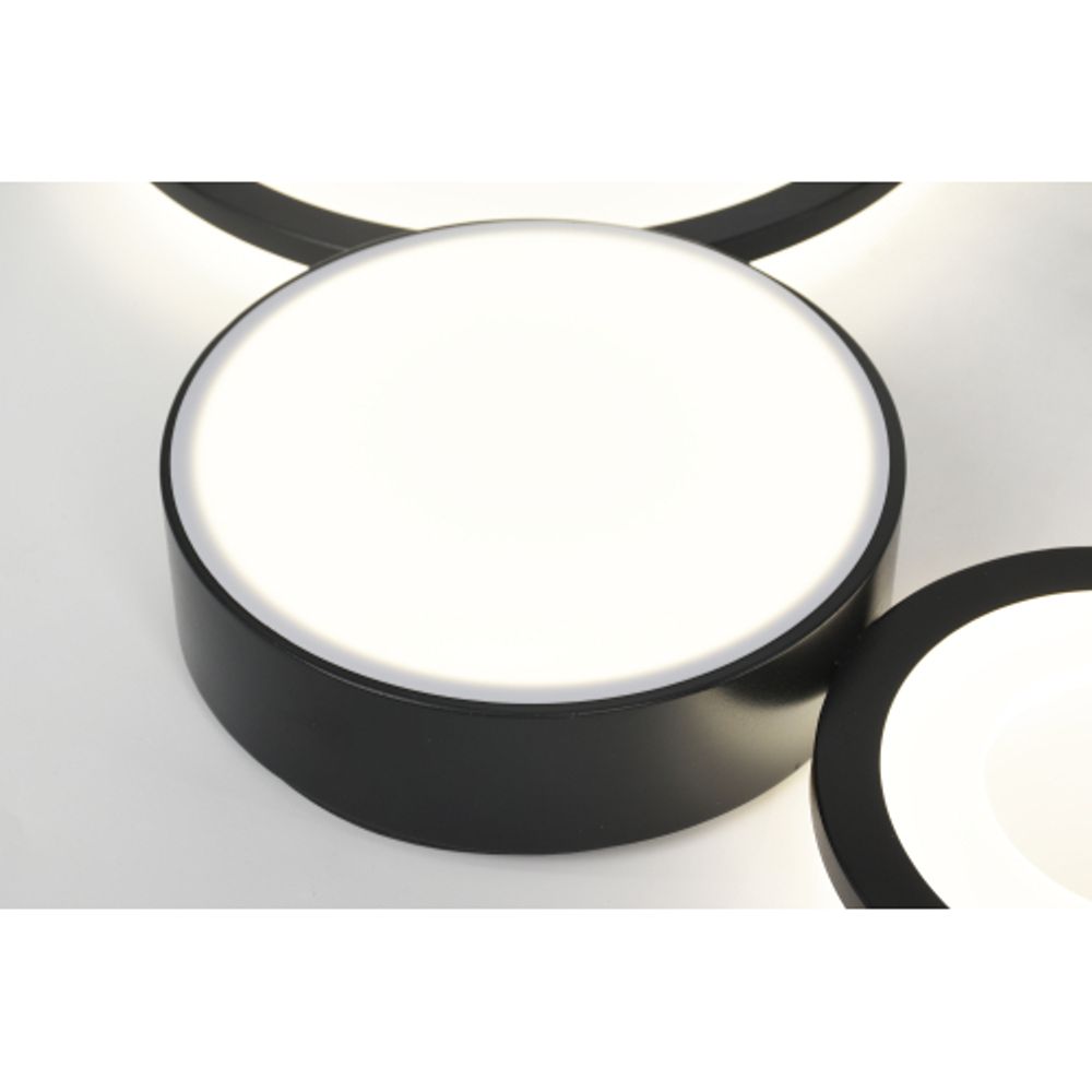 Светильник потолочный светодиодный Rivoli Aliona 6161-201 LED 110 Вт 3000 - 6000 К с пультом | Rivoli