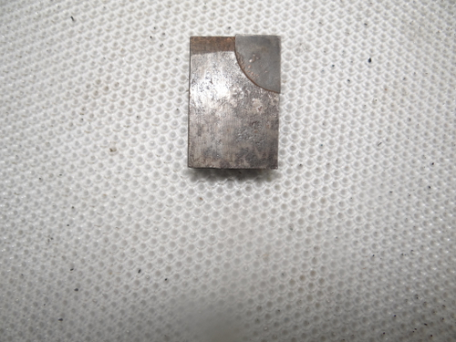 Нож 2021-0018 ВК8 рифленый для торцевой фрезы Ф315-400 мм левый