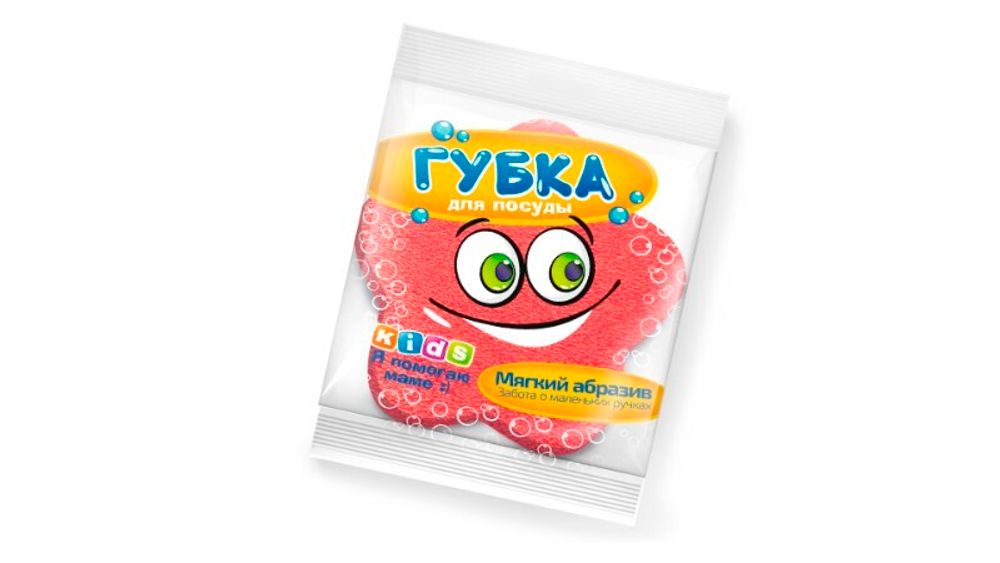 Губка KIDS 1 шт.