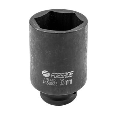Головка ударная глубокая 33мм 1/2''6гр. Forsage F-4458533