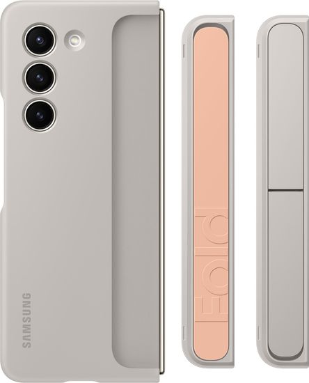 Чехол Samsung Standing Case с ремешком Z Fold5 песочный