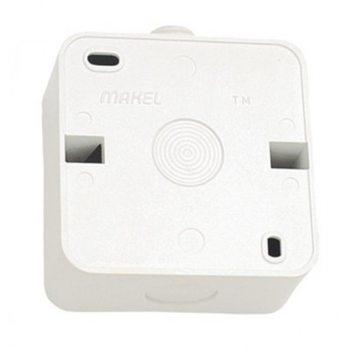 Коробка накладная белая Makel