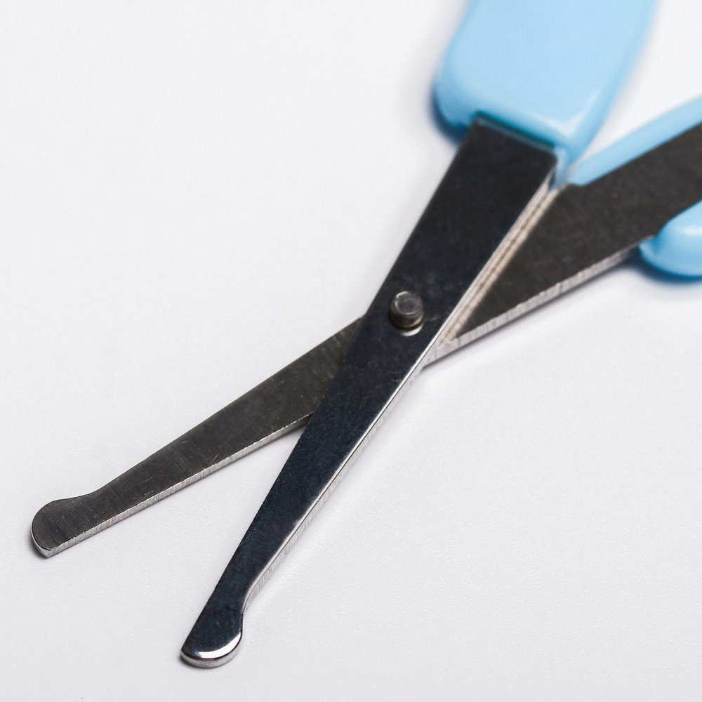 Ножницы детские безопасные, от 0 мес., цвета МИКС 553316