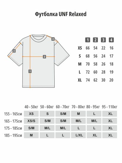 Футболка UNIFORM Relaxed серый меланж