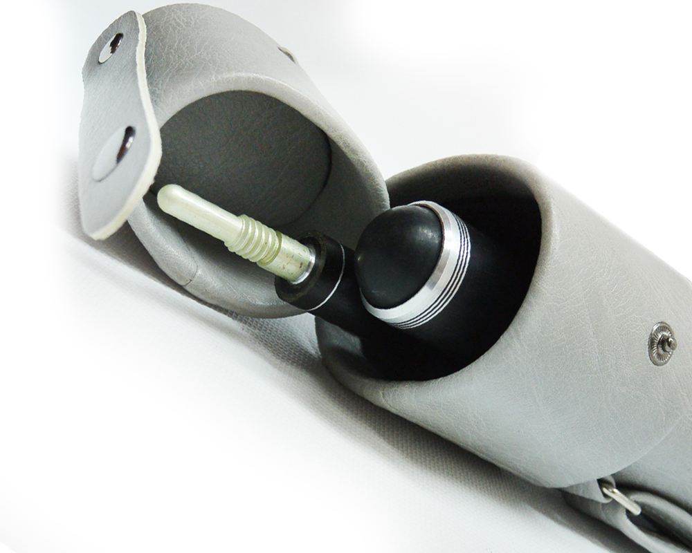 Тубус на 1 кий Меркури CLUB (1 карман) (серый/черный)