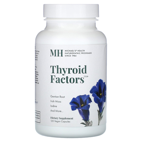 Michael's Health, Thyroid Factors, 120 веганских капсул