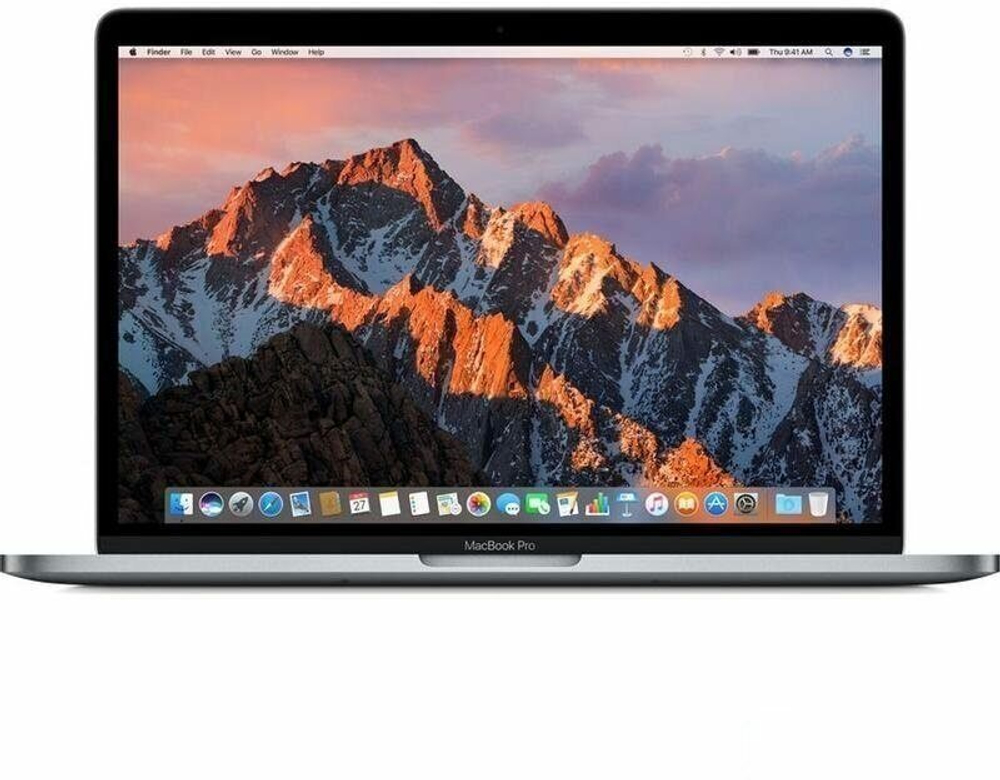 Ноутбук Apple MacBook Pro 13.3" A1708 (MPXQ2RU/A) 13.3"/Intel Core i5-7360U/RAM 8 GB/ SSD 128 GB/Intel Iris Plus graphics/2560*1600/IPS/Mac Os/Подсветка кл-ры: нет/Серый космос. Состояние: B1