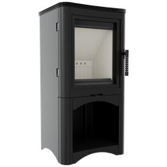 Печь-камин KOZA/K5/S/W (сталь)