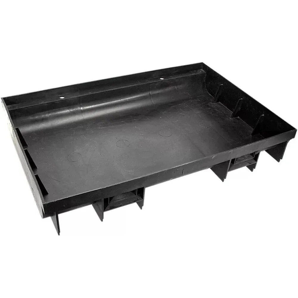 Поддон пластиковый 600*400*100 с отверстием на дне D110 AQUASTOK