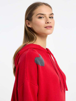 Худи Frieda Freddies 3356 красный сердца