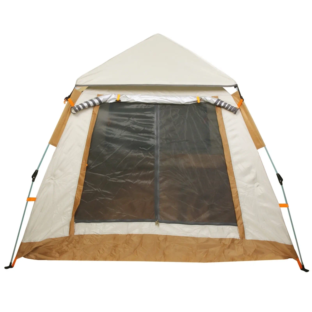 Палатка туристическая Печора-3 зонтичного типа, 200*200*135 см бежевая