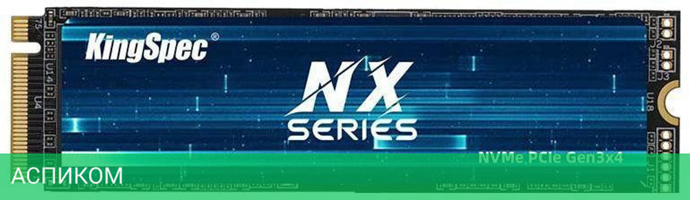 SSD диск Kingspec PCI-E 3.0 x4 2Tb (NX-2TB)