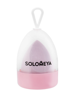[Solomeya] Спонж для макияжа со срезом косметический ЛИЛОВЫЙ Flat End Blending Sponge Lilac, 1шт