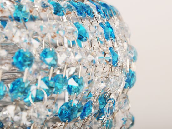 Подвесная люстра Abrasax L.8301/8 BLUE