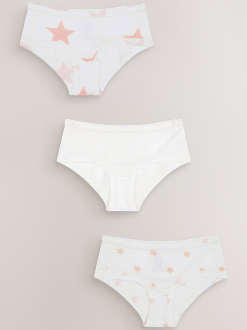 Трусы для девочки Next A70-745, 3 шт., Белый