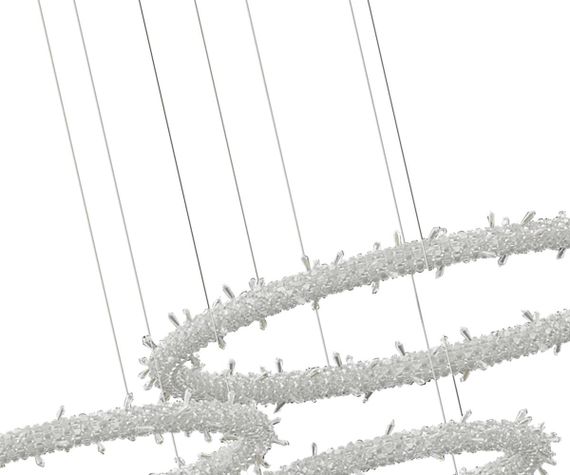 Подвесной светодиодный светильник Kink Light Лиам 07875-80+60+40P,36(3000K)