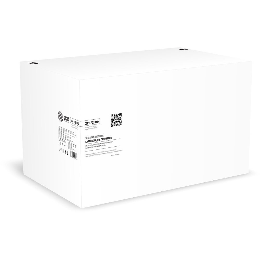 Картридж лазерный Cactus CSP-CF259XD CF259X черный набор х2упак. (10000стр.) для HP LJ Pro M304a/M30
