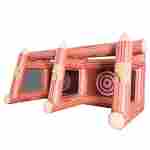 Надувной дартс «В щепки!» на подкачке, диаметр 0,5 м, размер 5×3,5×2,5 м