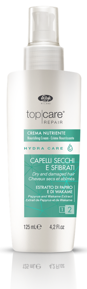 Питательный крем для волос мгновенного действия - «Top Care Repair Hydra Care Nourishing Cream»
