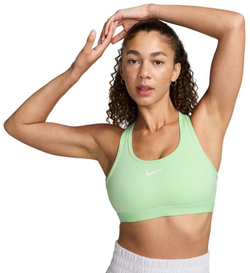 ТОП теннисный Nike Swoosh Medium Support Non-Padded Sports Bra - зеленый