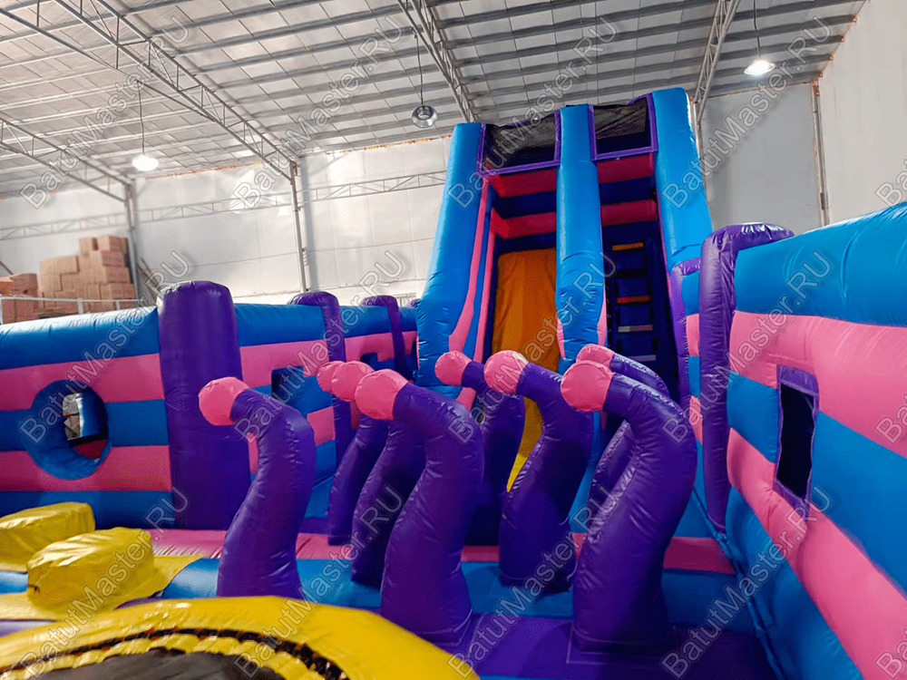 Надувной батут "Батутный комплекс", 16*6,9