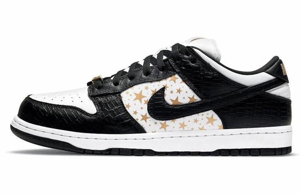 Кроссовки Supreme X Nike Dunk Sb Black Stars