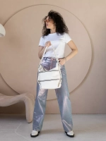 Сумка рюкзак через плечо большая шоппер