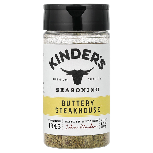 KINDER'S, приправа, маслянистый стейк, 156 г (5,5 унции)