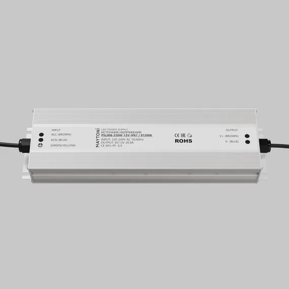 Источник напряжения PSL008 12В 250Вт IP67 812006 Led Strip 812006
