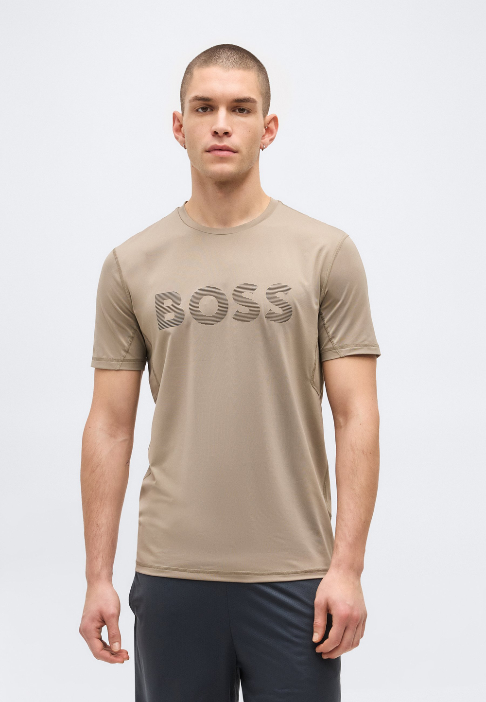 BOSS ACTIVE - Спортивная футболка - Зелёный
