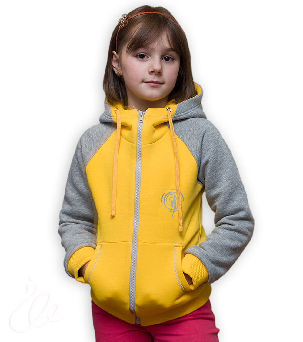 Жёлтый/серый