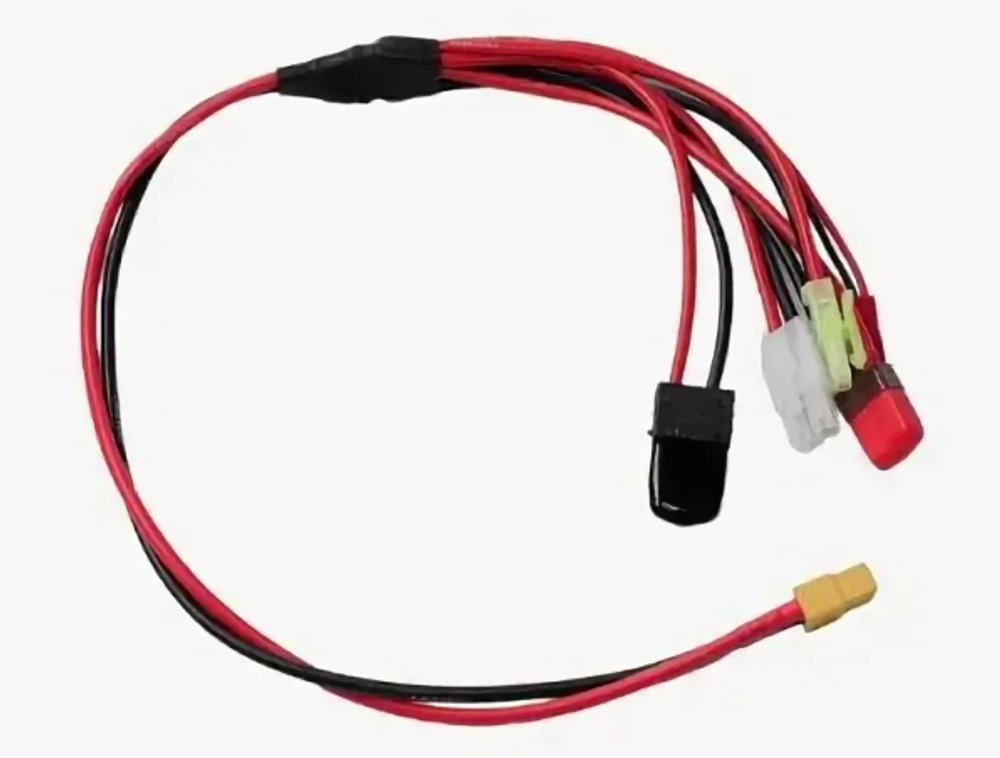 Кабель для зарядного устройства XT60 - TRX/Tamiya/JST/T-plug/Mini Tamiya