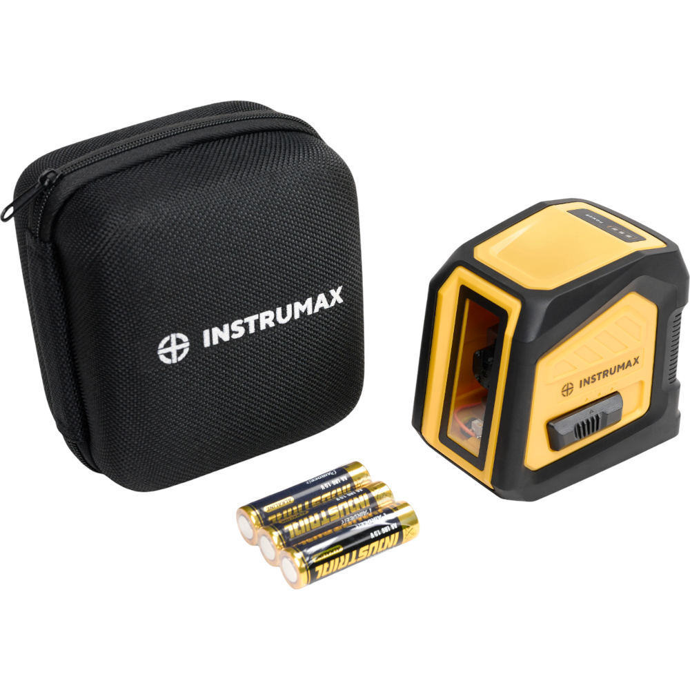 Лазерный уровень INSTRUMAX LINEPRO CROSS+Штатив телескопический TR-120   IM0182_K