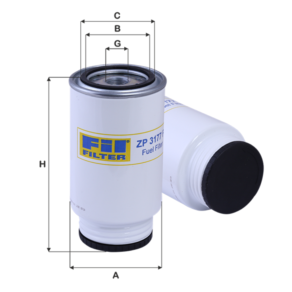 Фильтр топливный ZP 3177 F
