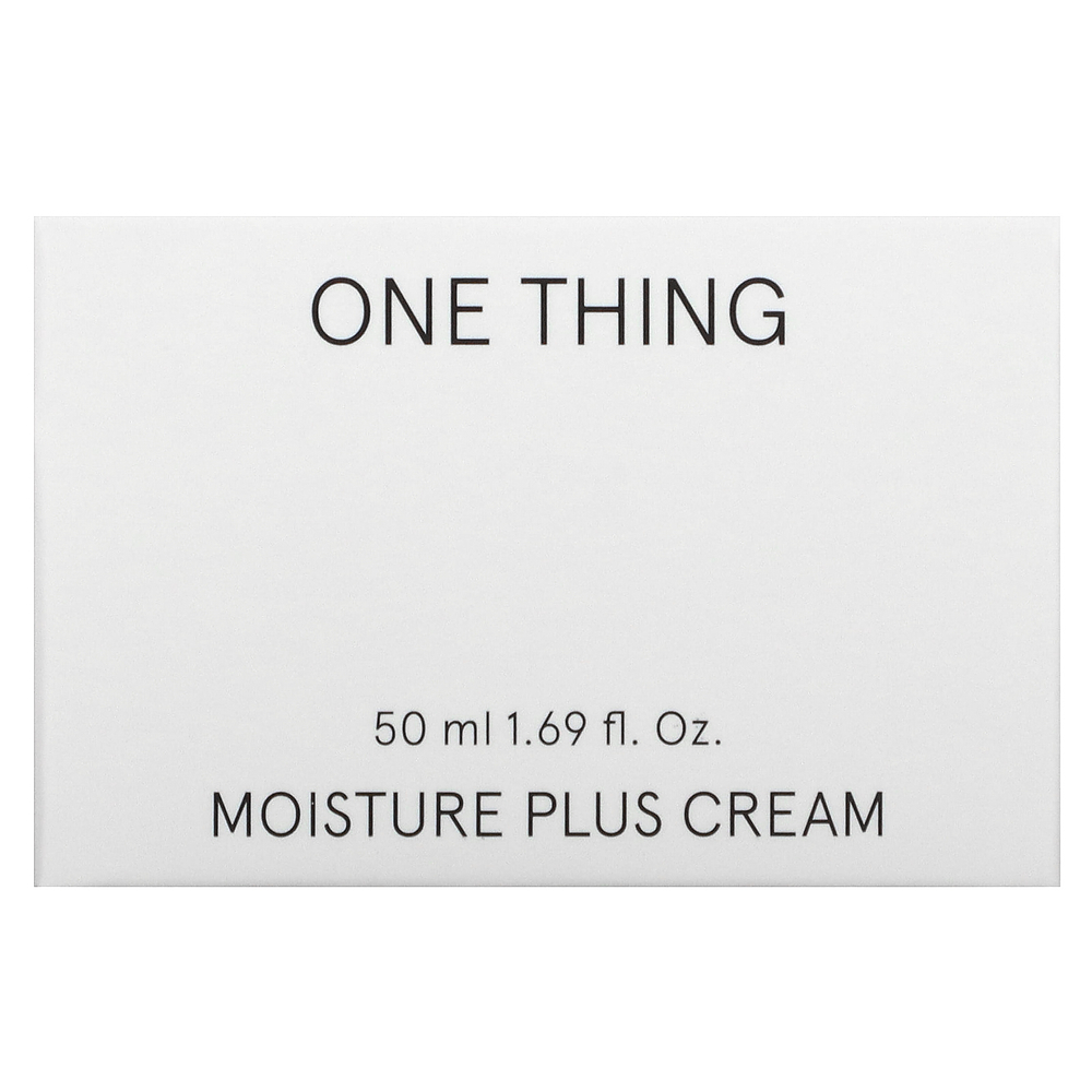 ONE THING Moisture Plus Cream 50ml,Крем увлажняющий для лица, 50 мл